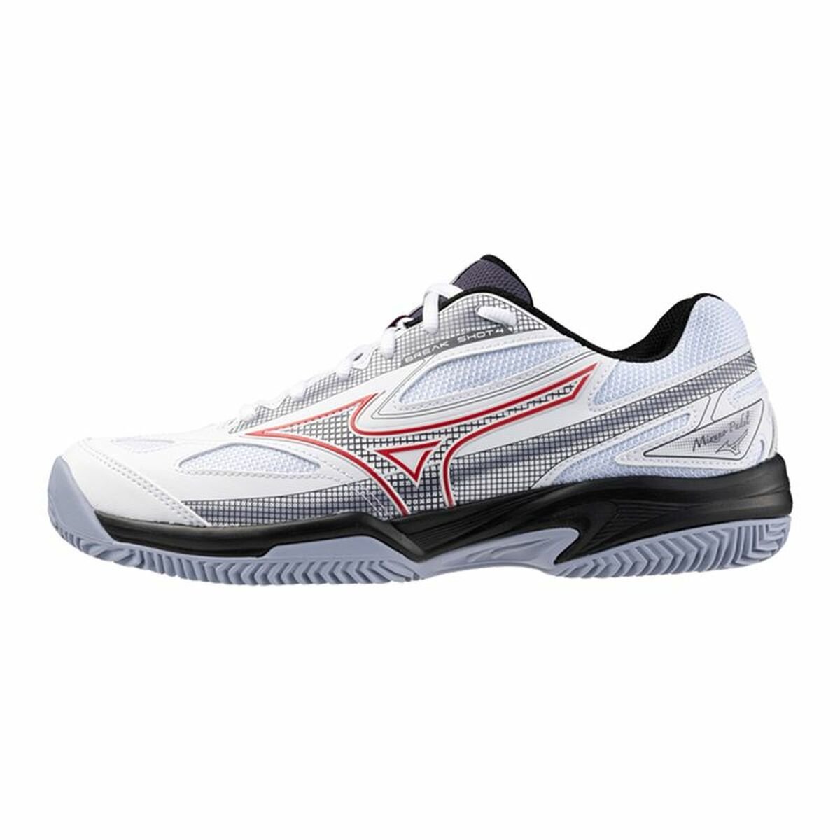 Adult's Padel Trainers Mizuno Break Shot 4 White - Urbantrek