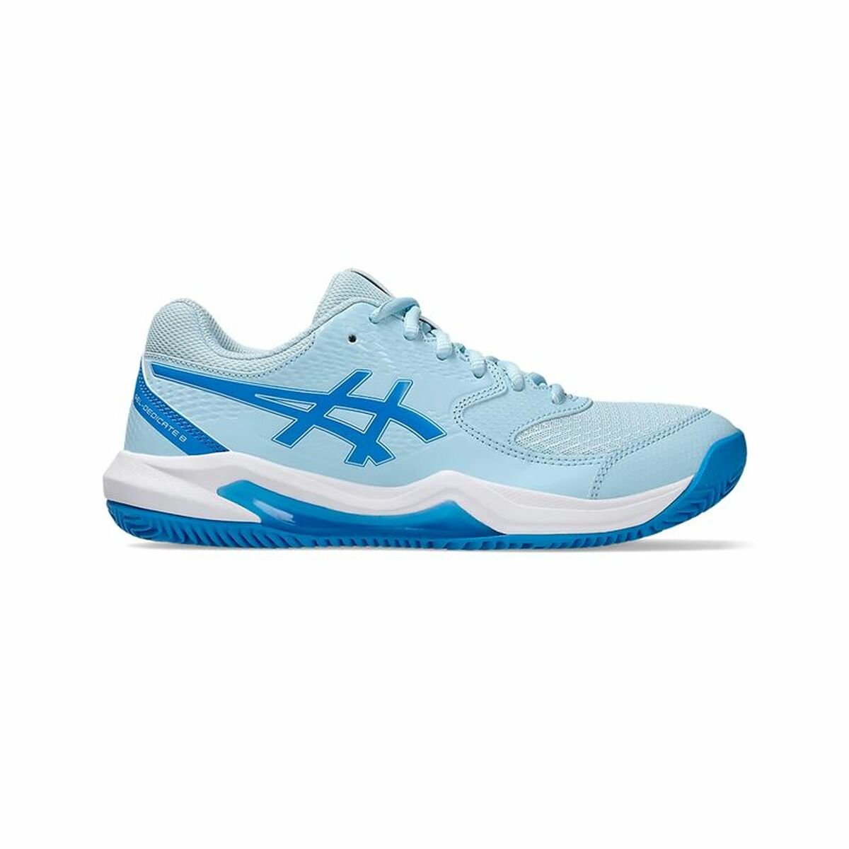 Women's Tennis Shoes Asics Gel - Dedicate 8 Clay Light Blue - Urbantrek
