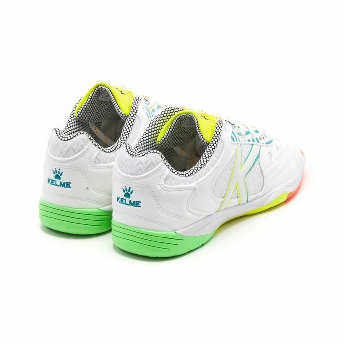 Adult's Indoor Football Shoes Kelme Indoor Copa White Unisex - Urbantrek