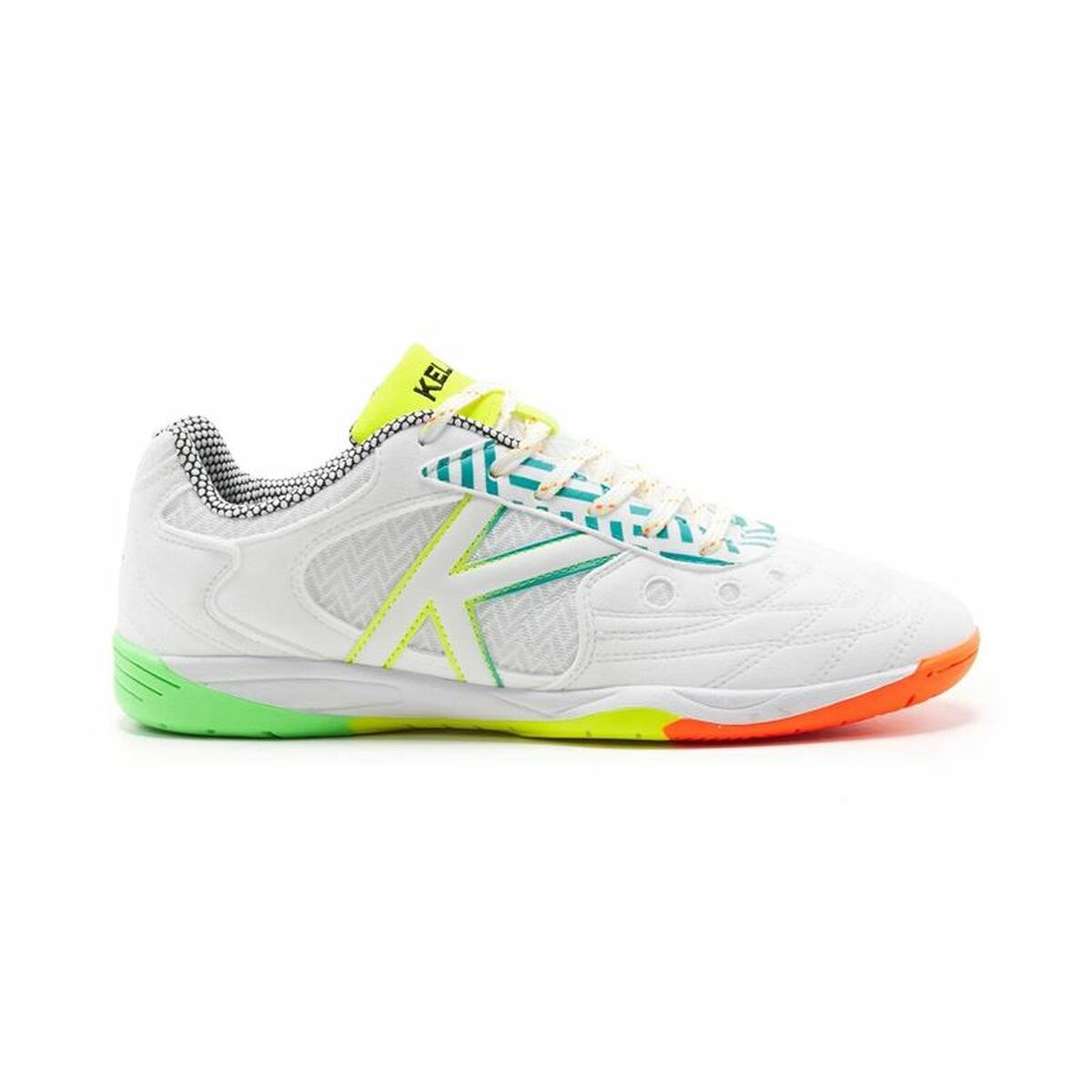 Adult's Indoor Football Shoes Kelme Indoor Copa White Unisex - Urbantrek