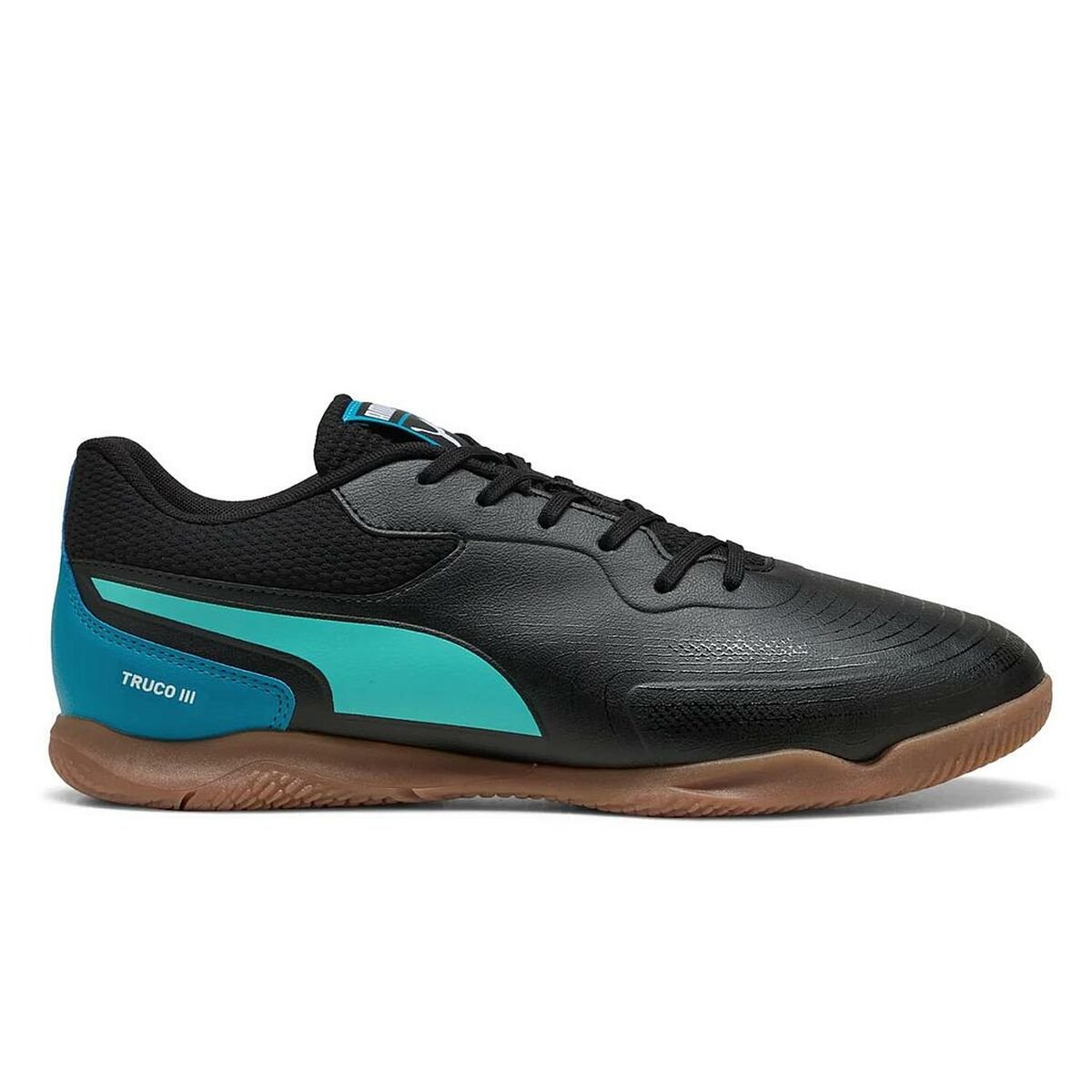 Adult's Indoor Football Shoes Puma TRUCO III 107979 05 Black - Urbantrek