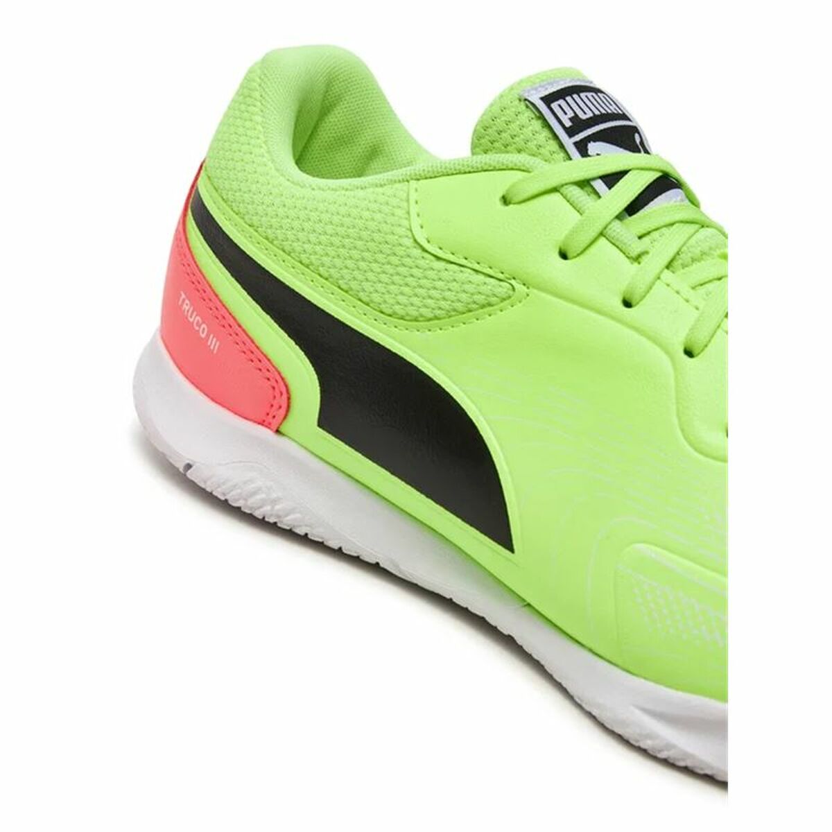 Adult's Indoor Football Shoes Puma Truco III Green - Urbantrek