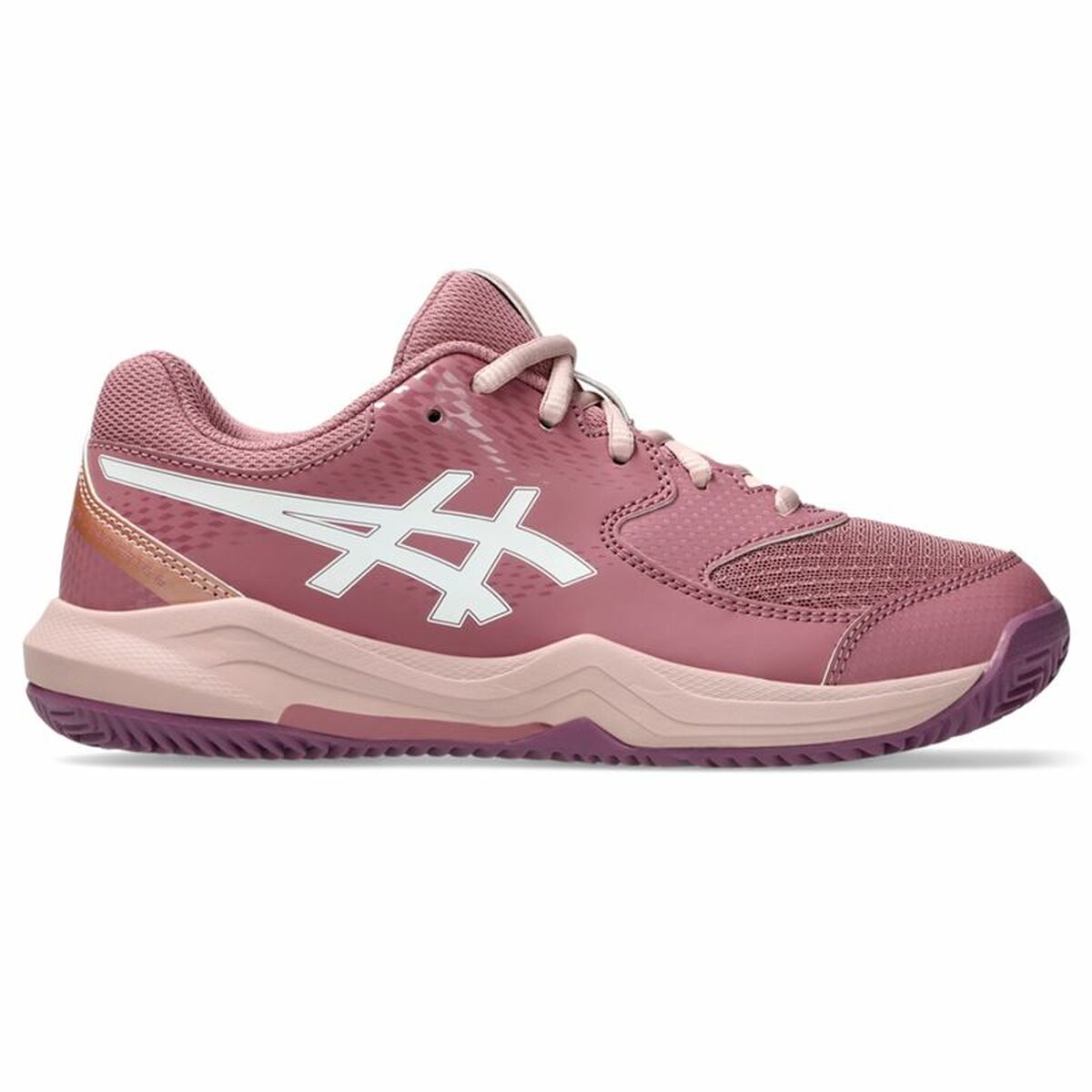 Adult's Padel Trainers Asics Gel - Dedicate 8 Padel Gs Purple Pink - Urbantrek