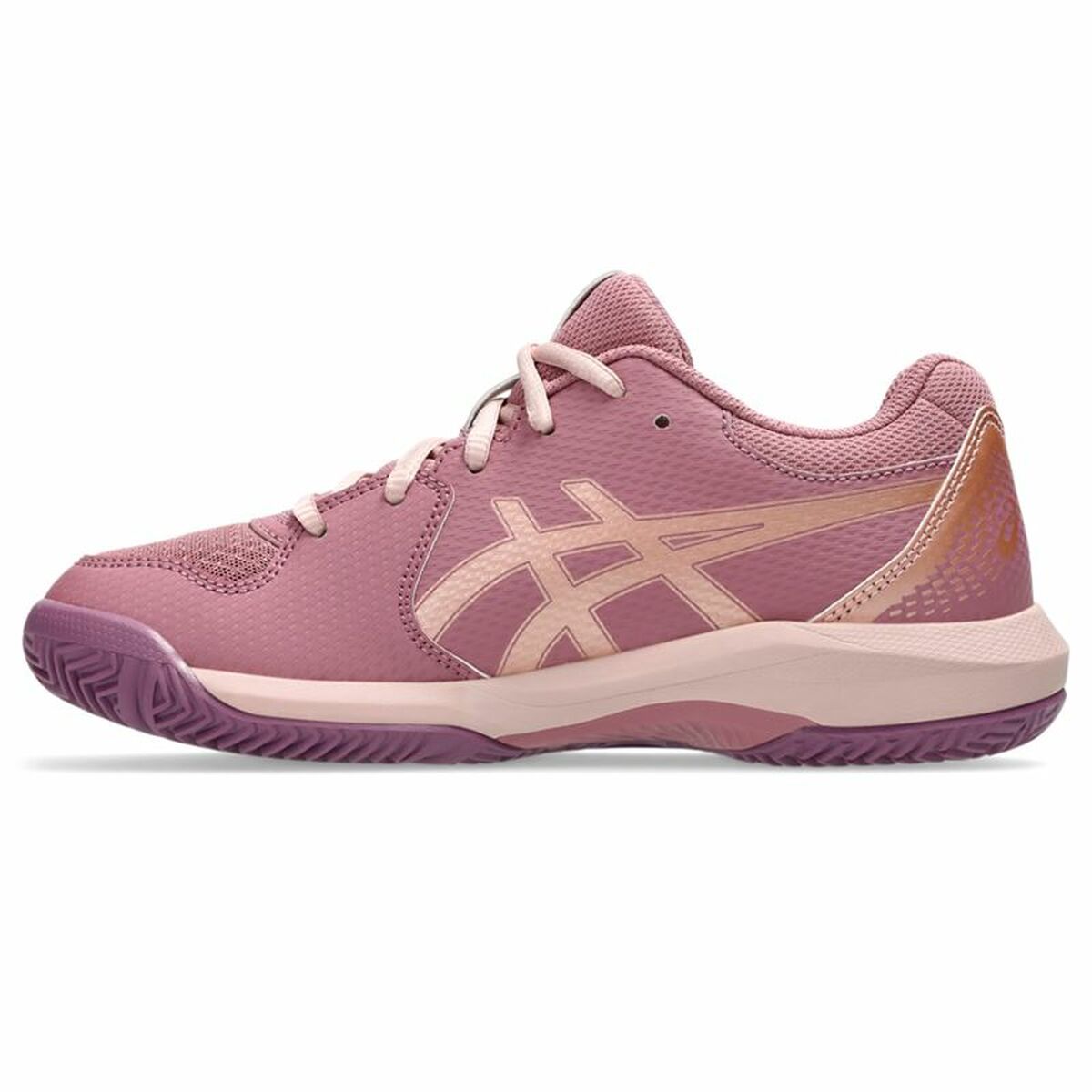 Adult's Padel Trainers Asics Gel - Dedicate 8 Padel Gs Purple Pink - Urbantrek