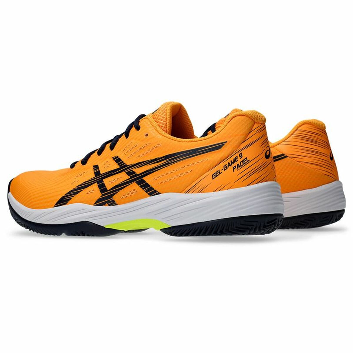 Adult's Padel Trainers Asics Gel - Game 9 Orange - Urbantrek