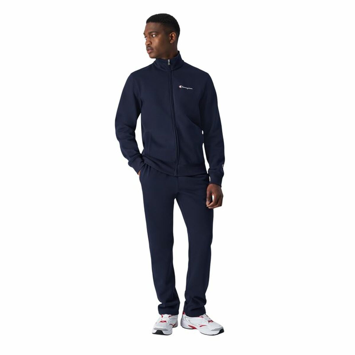 Adult's Sports Outfit Champion Navy Blue 2 Pieces - Urbantrek