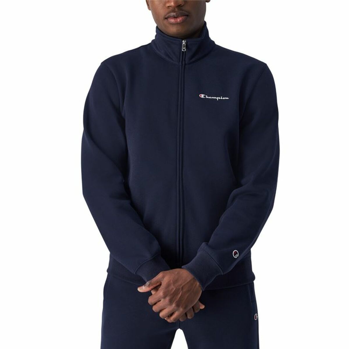 Adult's Sports Outfit Champion Navy Blue 2 Pieces - Urbantrek