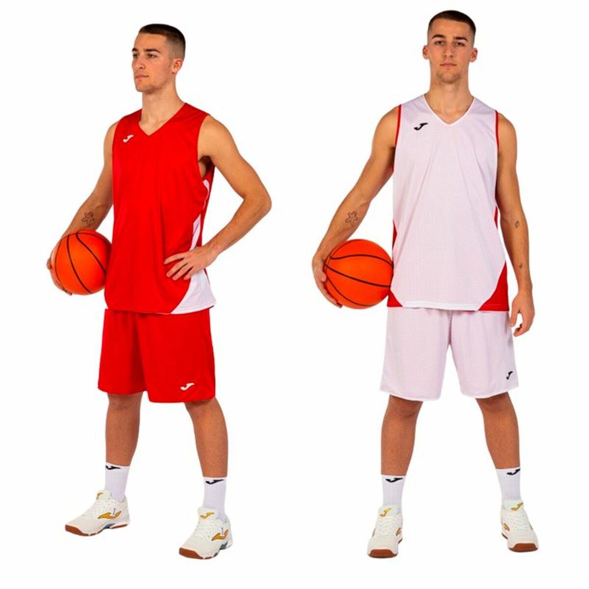 Adult's Sports Outfit Joma Sport Kansas Red Multicolour 2 Pieces - Urbantrek