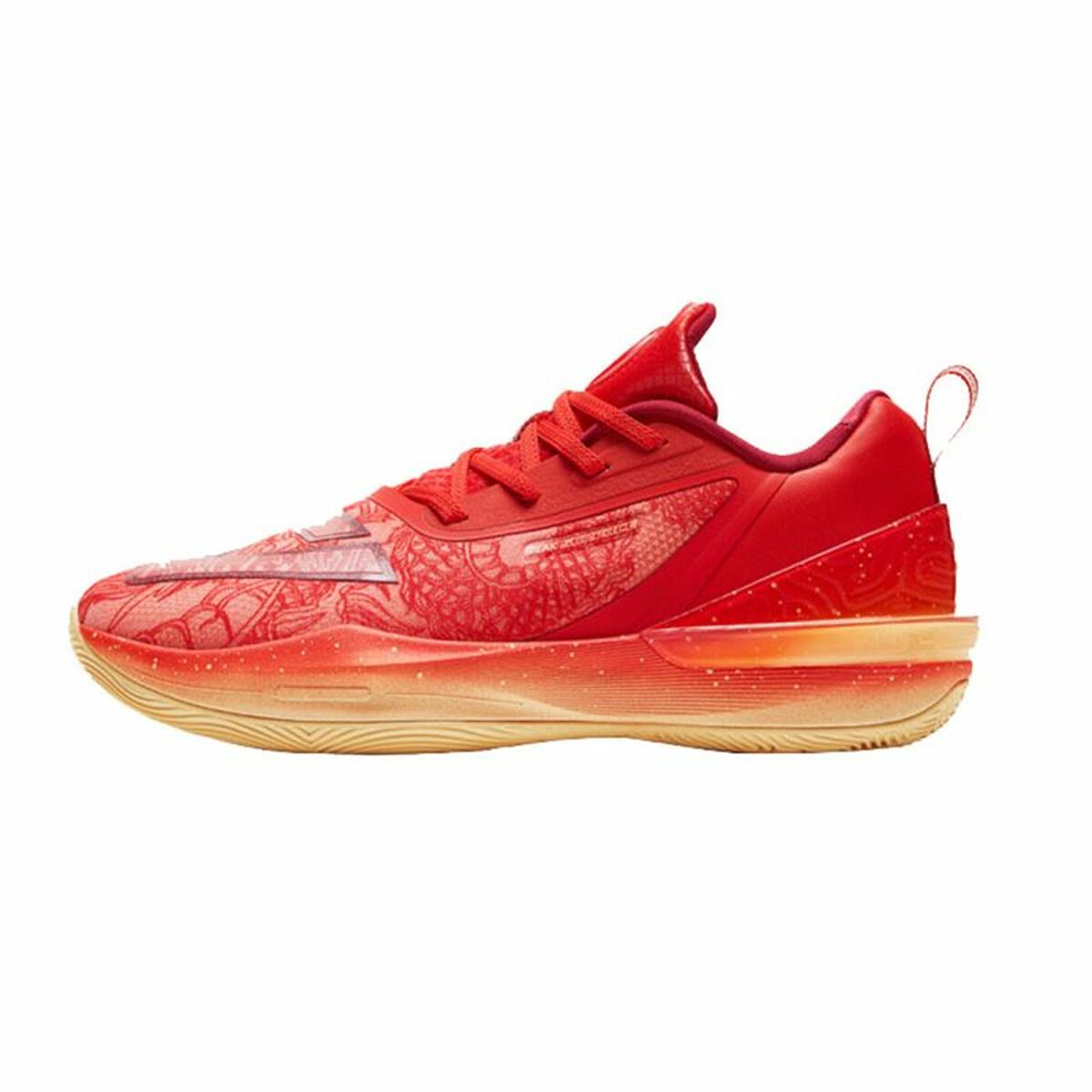 Basketball Shoes for Adults Peak Big Triangle 3 Red - Urbantrek