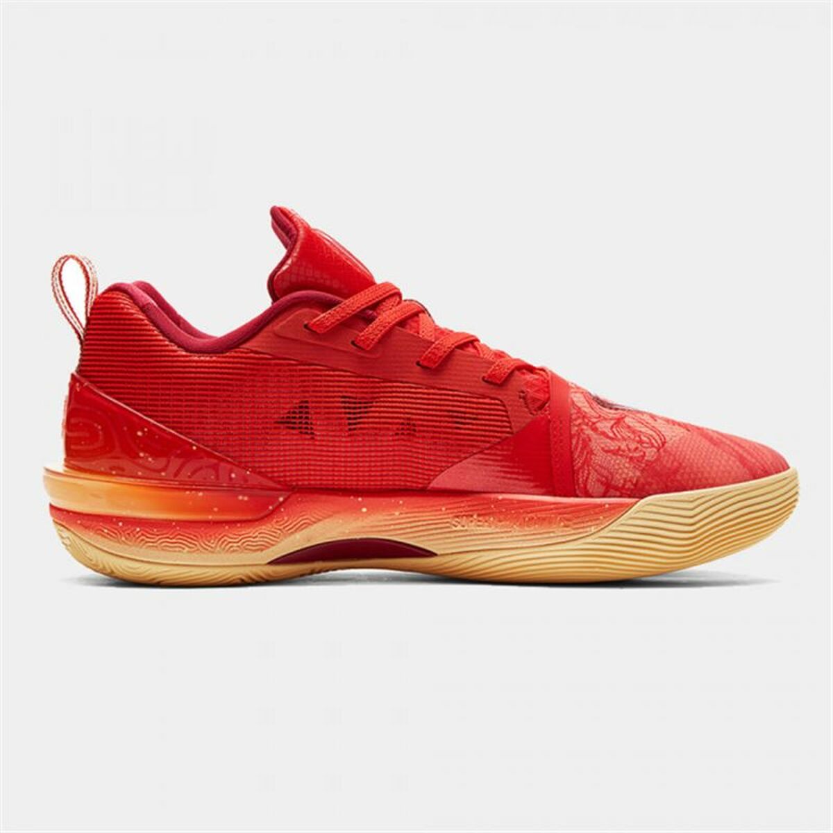 Basketball Shoes for Adults Peak Big Triangle 3 Red - Urbantrek