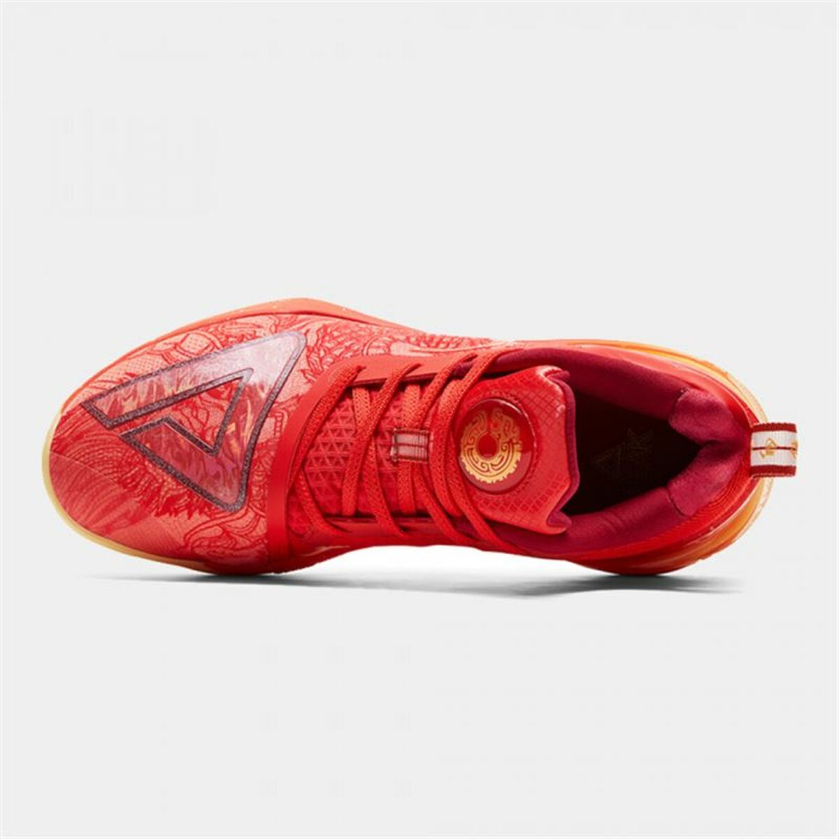 Basketball Shoes for Adults Peak Big Triangle 3 Red - Urbantrek