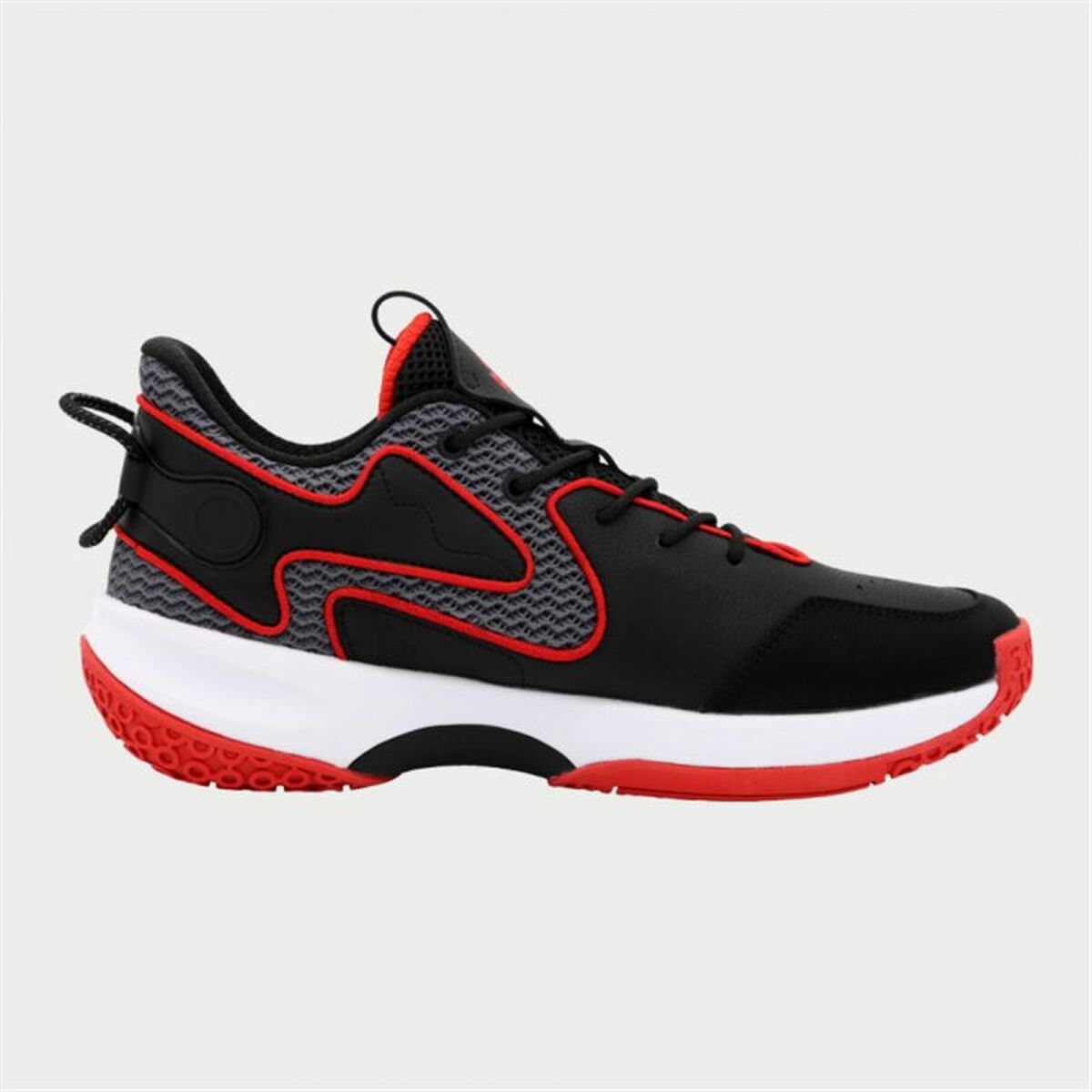 Basketball Shoes for Adults Peak Game 3 Black Red - Urbantrek