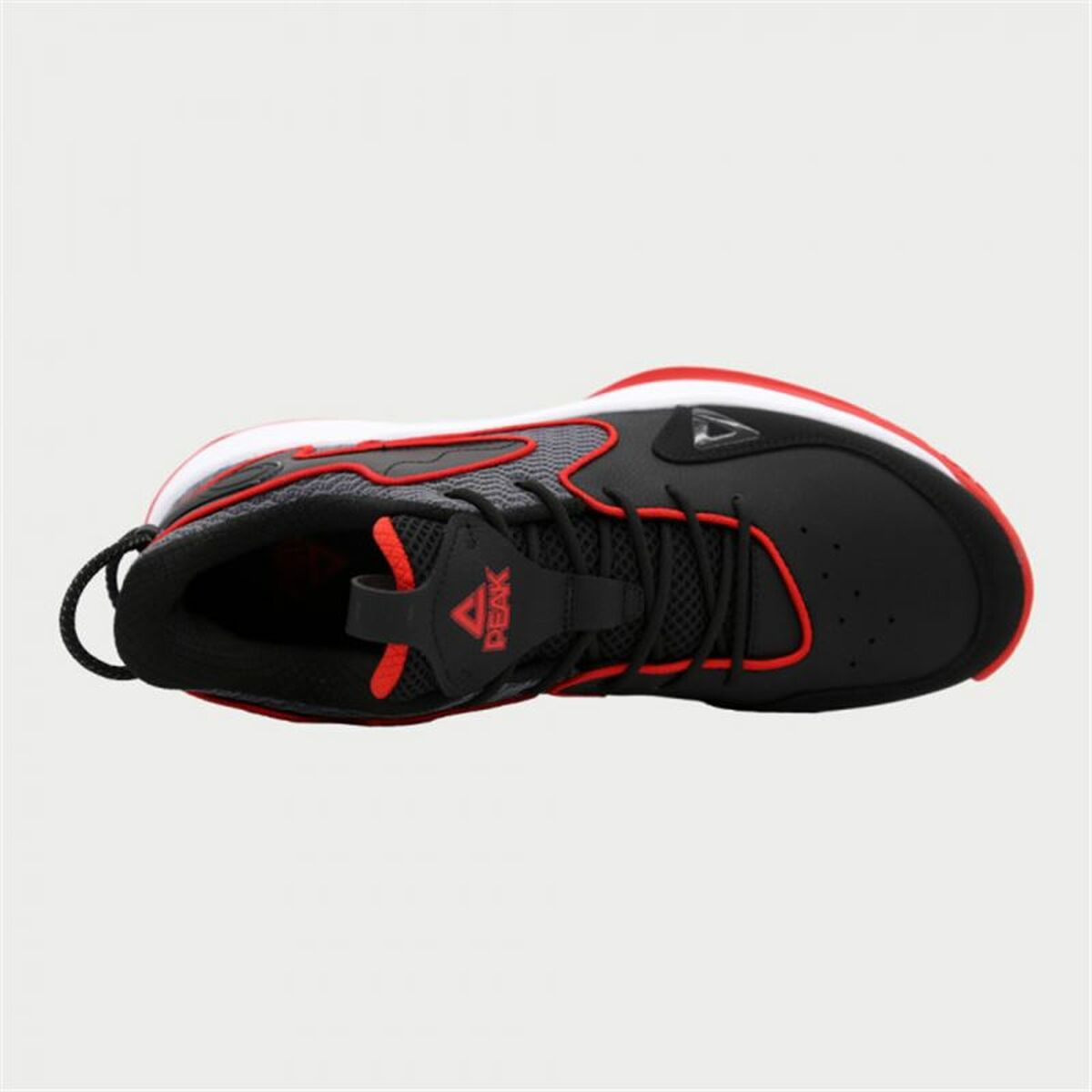 Basketball Shoes for Adults Peak Game 3 Black Red - Urbantrek