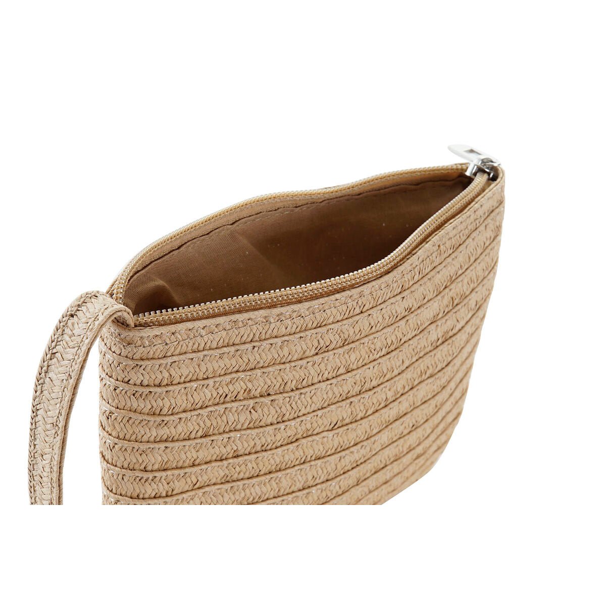 Beach Bag DKD Home Decor Brown Green Beige Mint Fibre 43 x 10 x 28 cm (2 Units) - Urbantrek