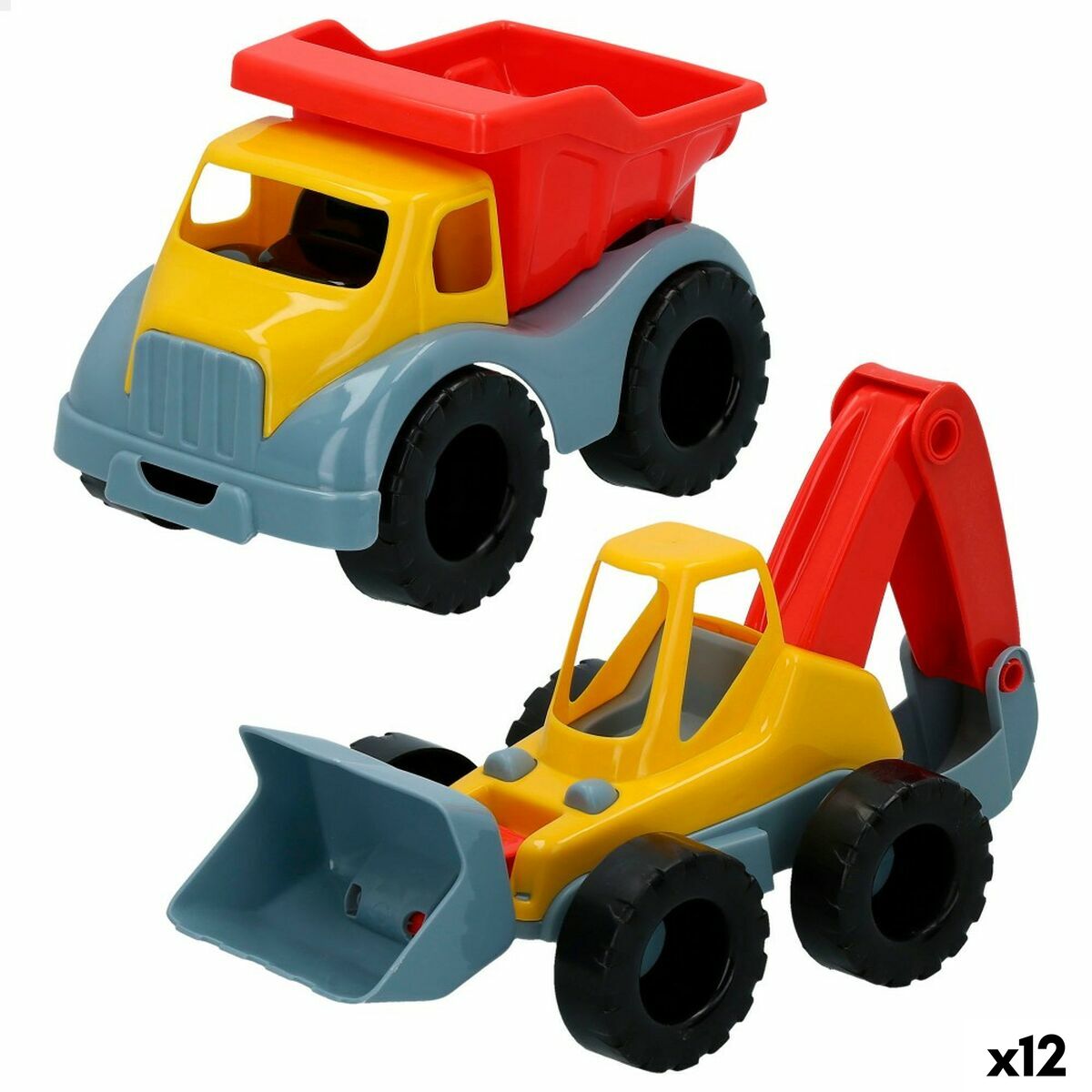 Beach toys set Colorbaby 2 Pieces polypropylene (12 Units) - Urbantrek