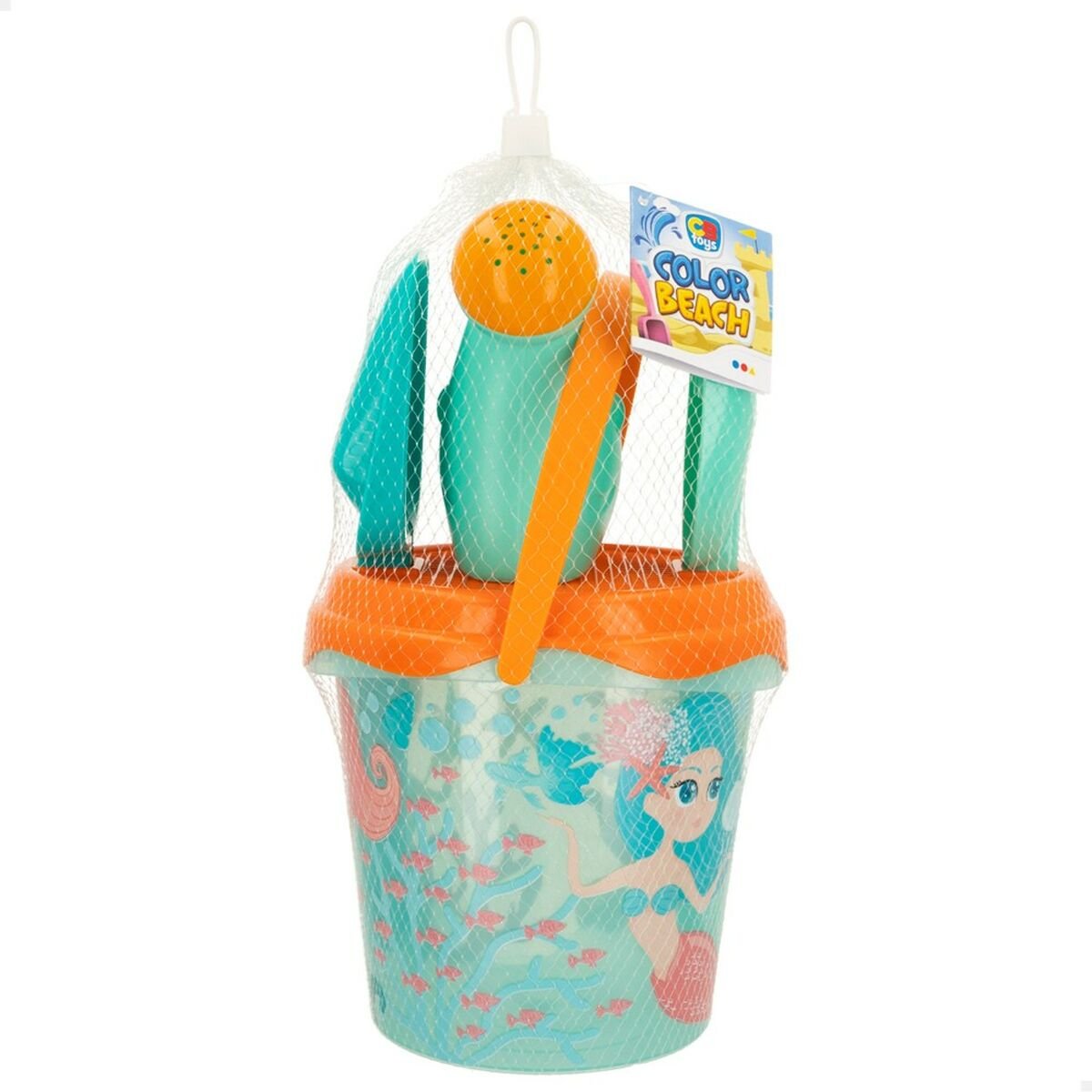 Beach toys set Colorbaby polypropylene (16 Units) - Urbantrek
