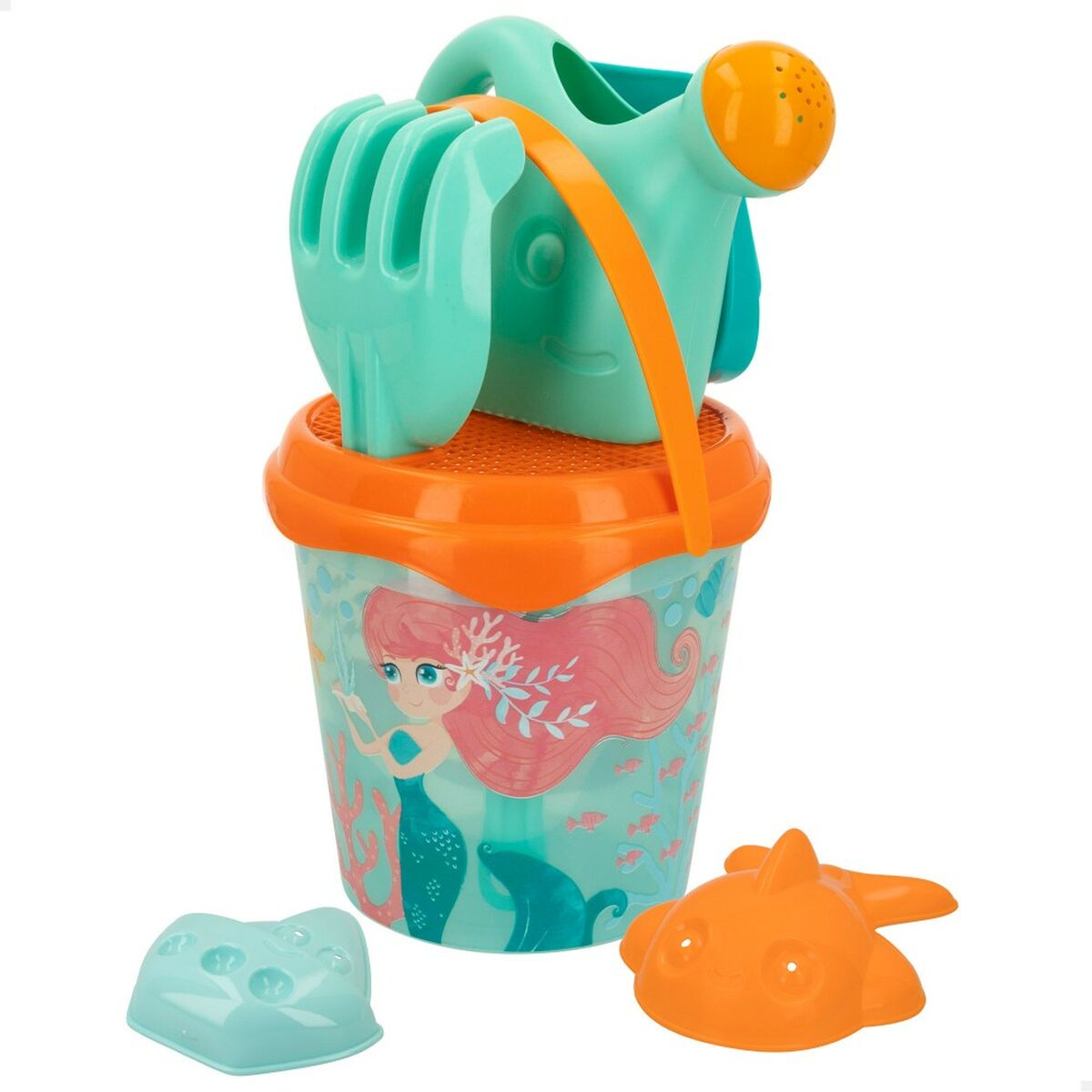 Beach toys set Colorbaby polypropylene (16 Units) - Urbantrek