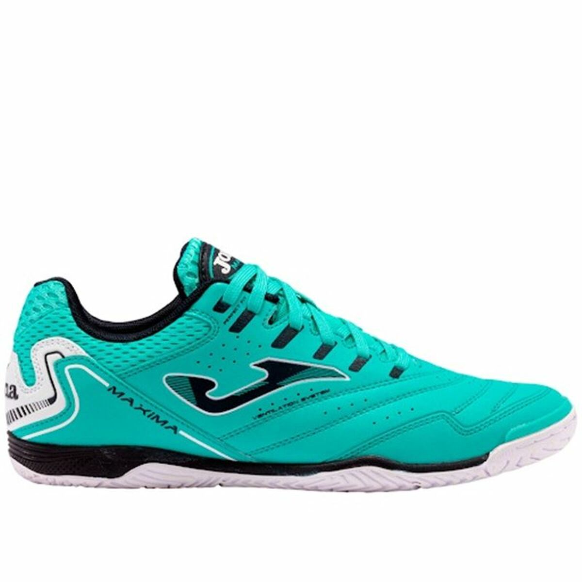 Children's Indoor Football Shoes Joma Sport Maxima 2427 Aquamarine - Urbantrek