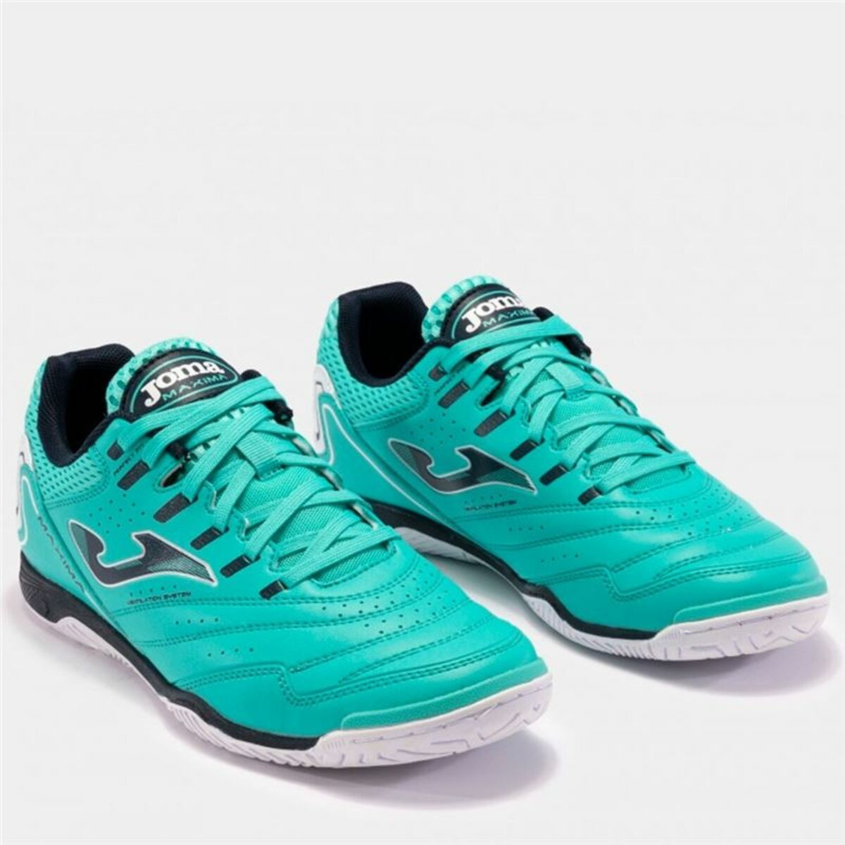 Children's Indoor Football Shoes Joma Sport Maxima 2427 Aquamarine - Urbantrek