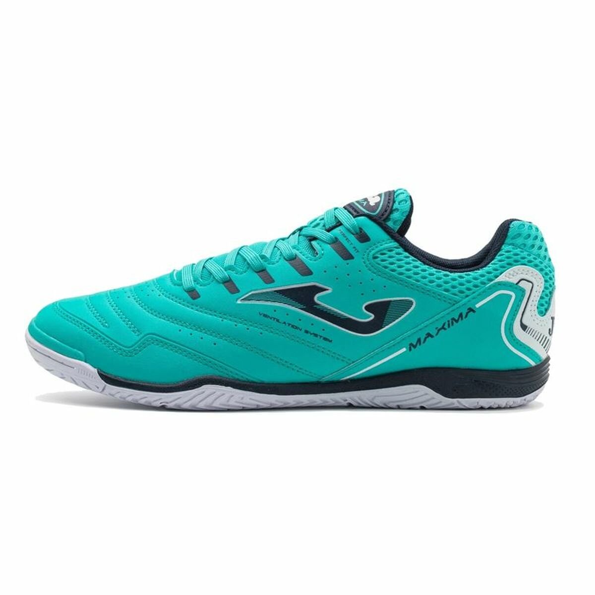 Children's Indoor Football Shoes Joma Sport Maxima 2427 Aquamarine - Urbantrek