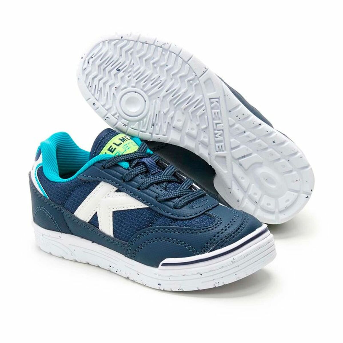 Children's Indoor Football Shoes Kelme Trueno Lace Infantil - Urbantrek