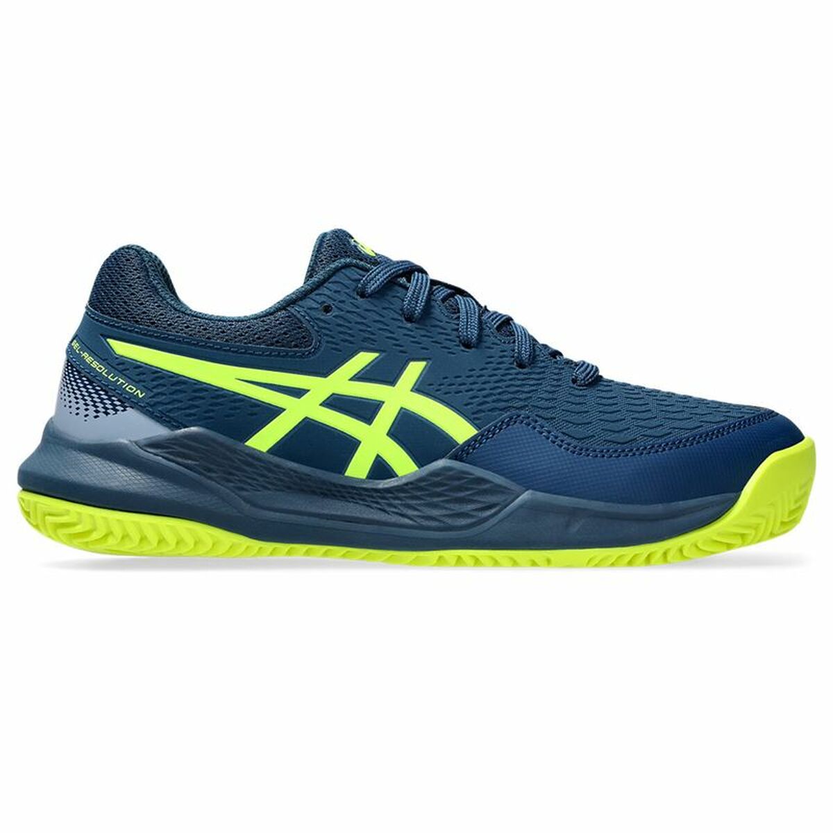 Children's Tennis Shoes Asics Gel - Resolution 9 Gs Clay Blue - Urbantrek