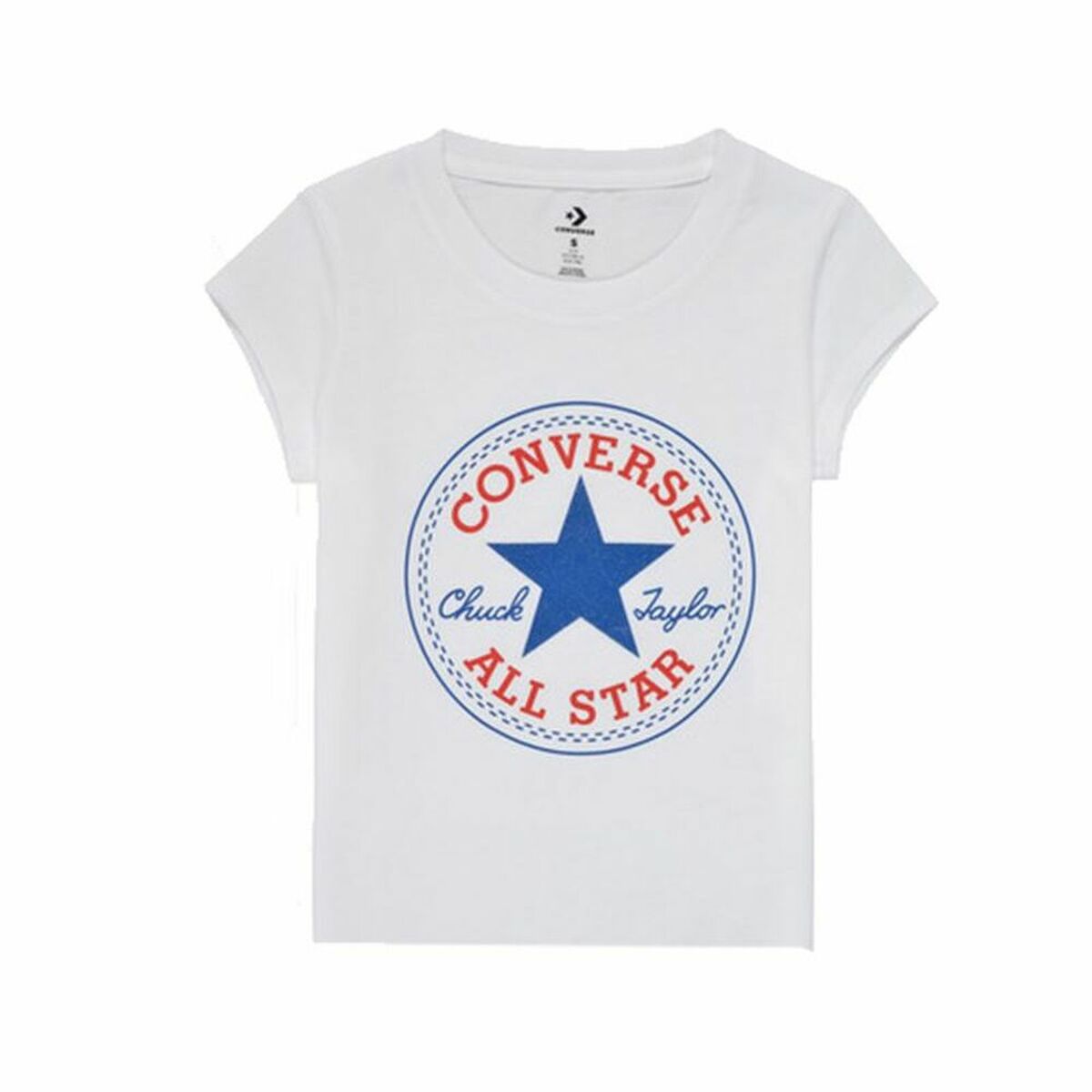 Child's Short Sleeve T-Shirt Converse - Urbantrek