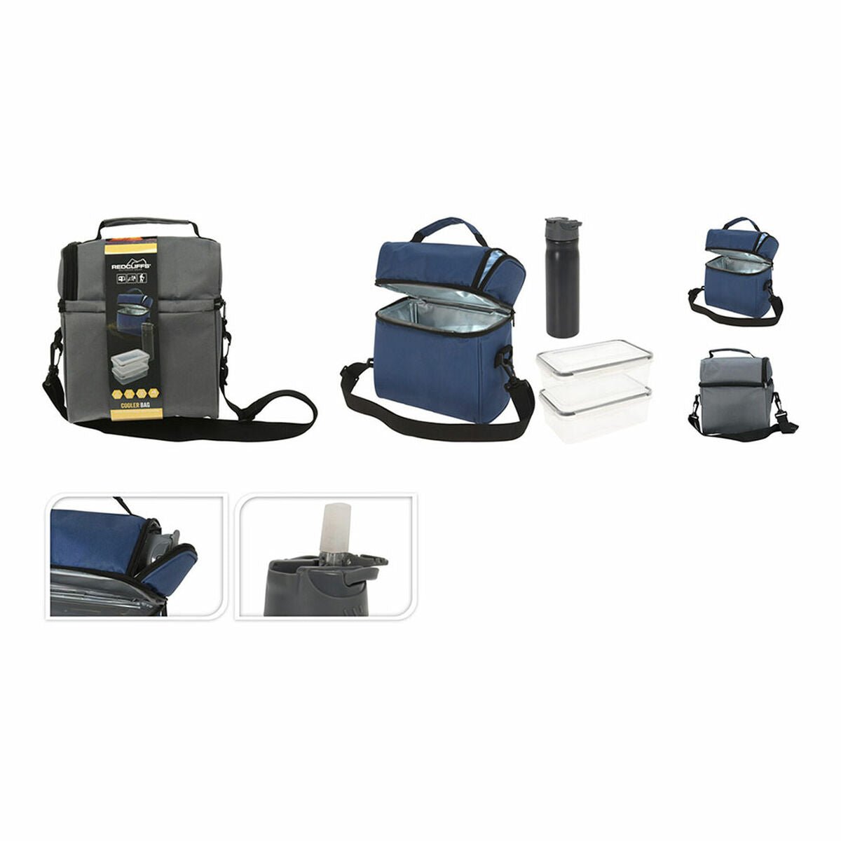 Cool Bag Lifetime 20,5 x 12 x 24 cm 4 Pieces - Urbantrek