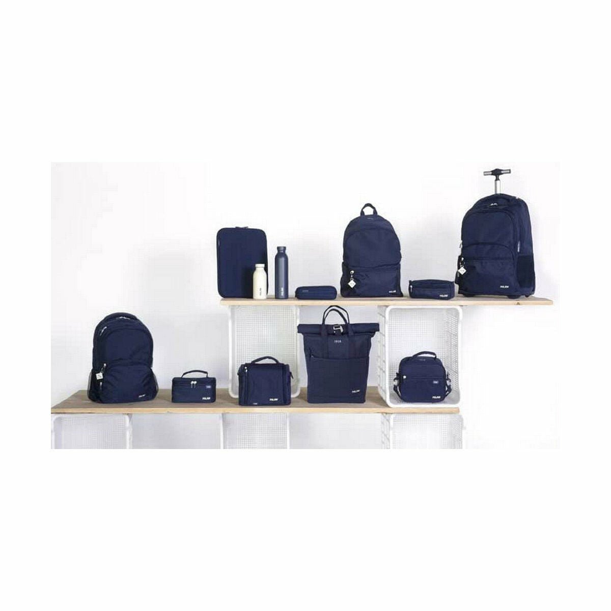 Cool Bag Milan 1918 Navy Blue 22 x 12,5 x 12 cm - Urbantrek
