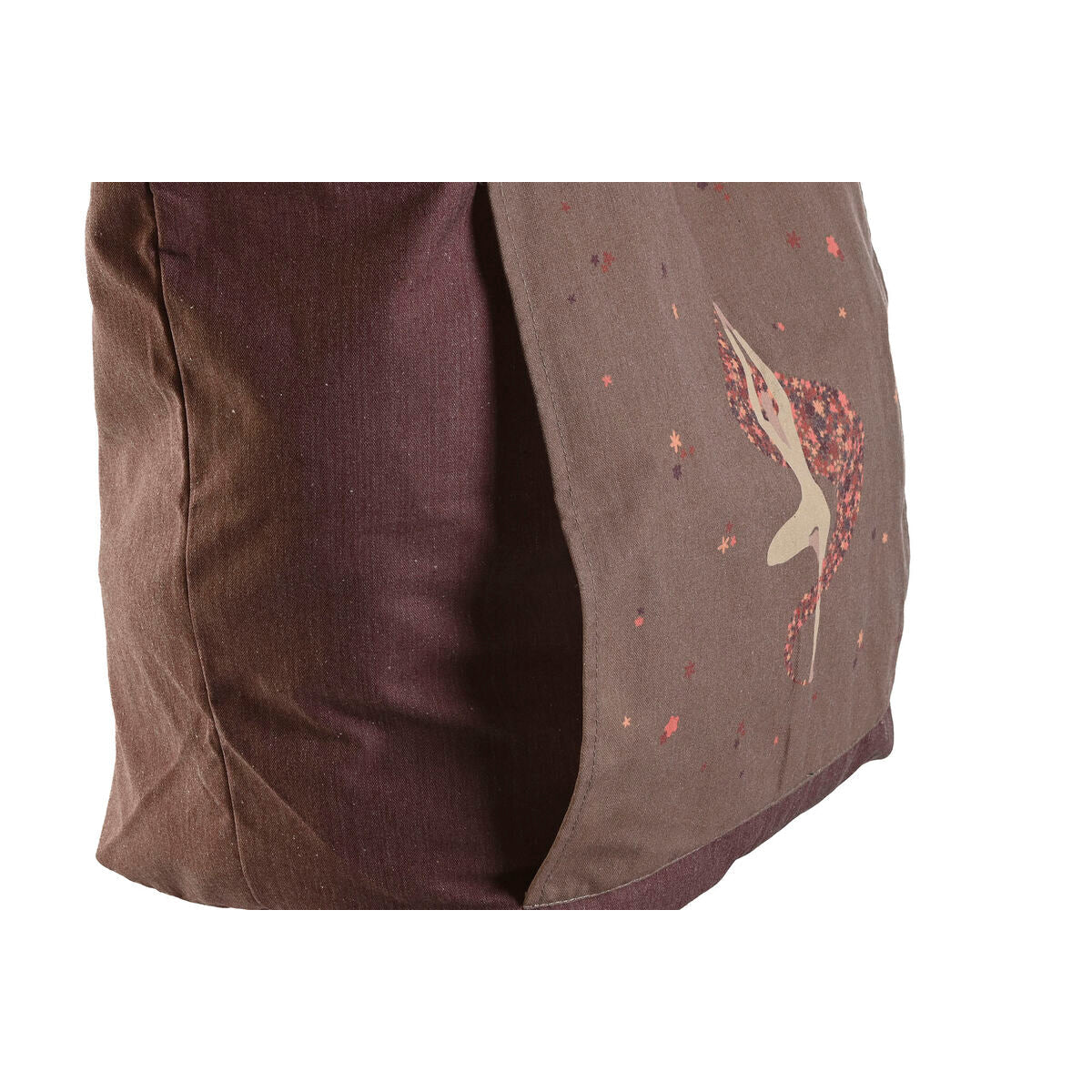 Fabric bag DKD Home Decor Brown Green Burgundy Canvas 68 x 30 x 55 cm (3 Units) - Urbantrek
