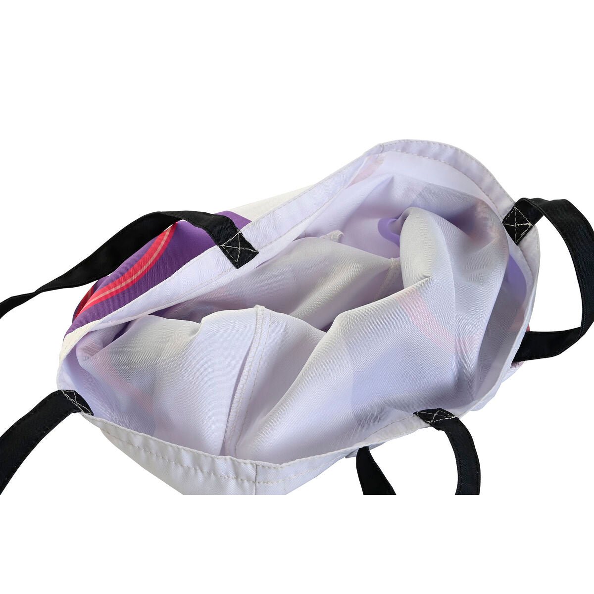 Fabric bag DKD Home Decor White polialgodon Polyester 43 x 15 x 40 cm (4 Units) - Urbantrek