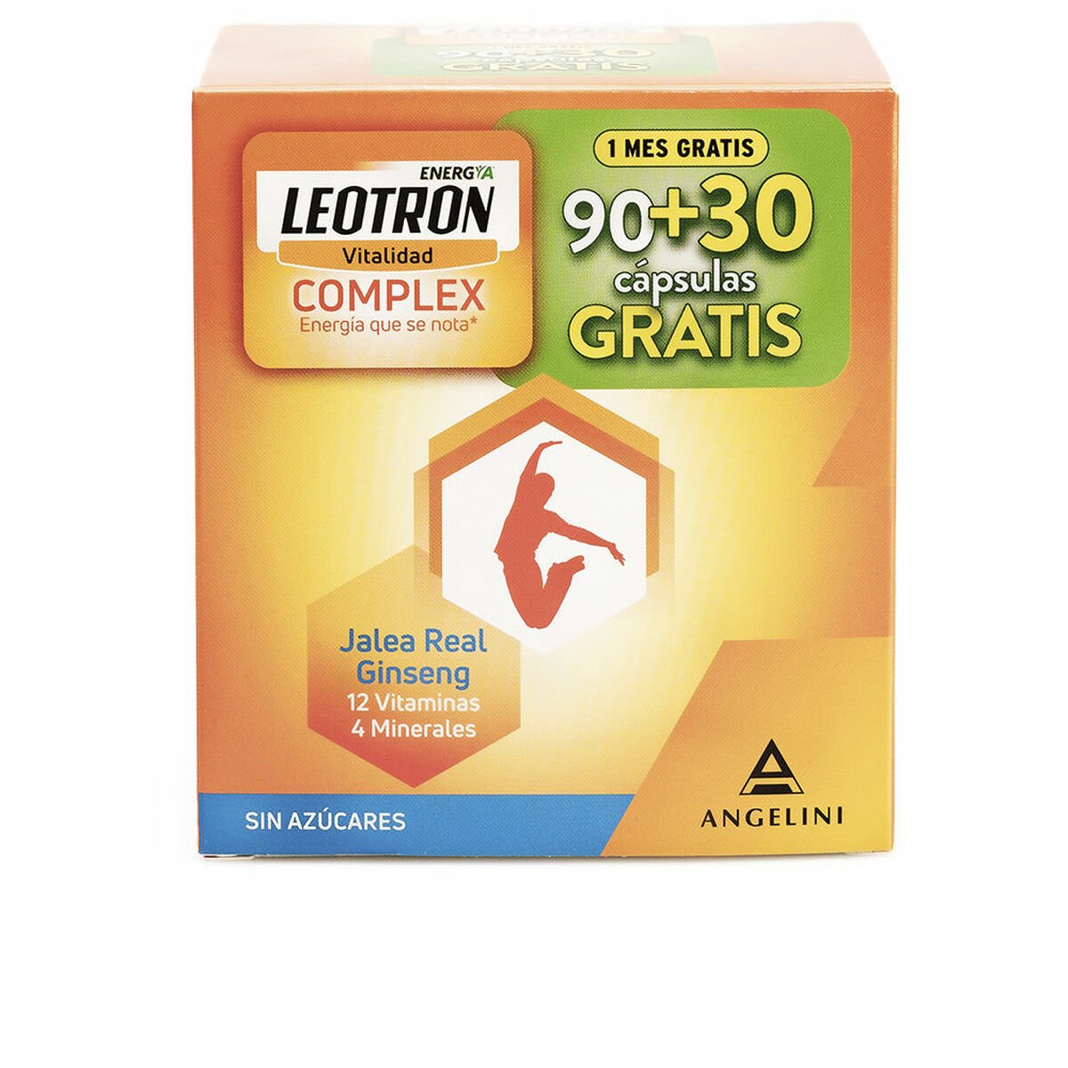 Food Supplement Leotron Ginseng Royal jelly 120 Units - Urbantrek