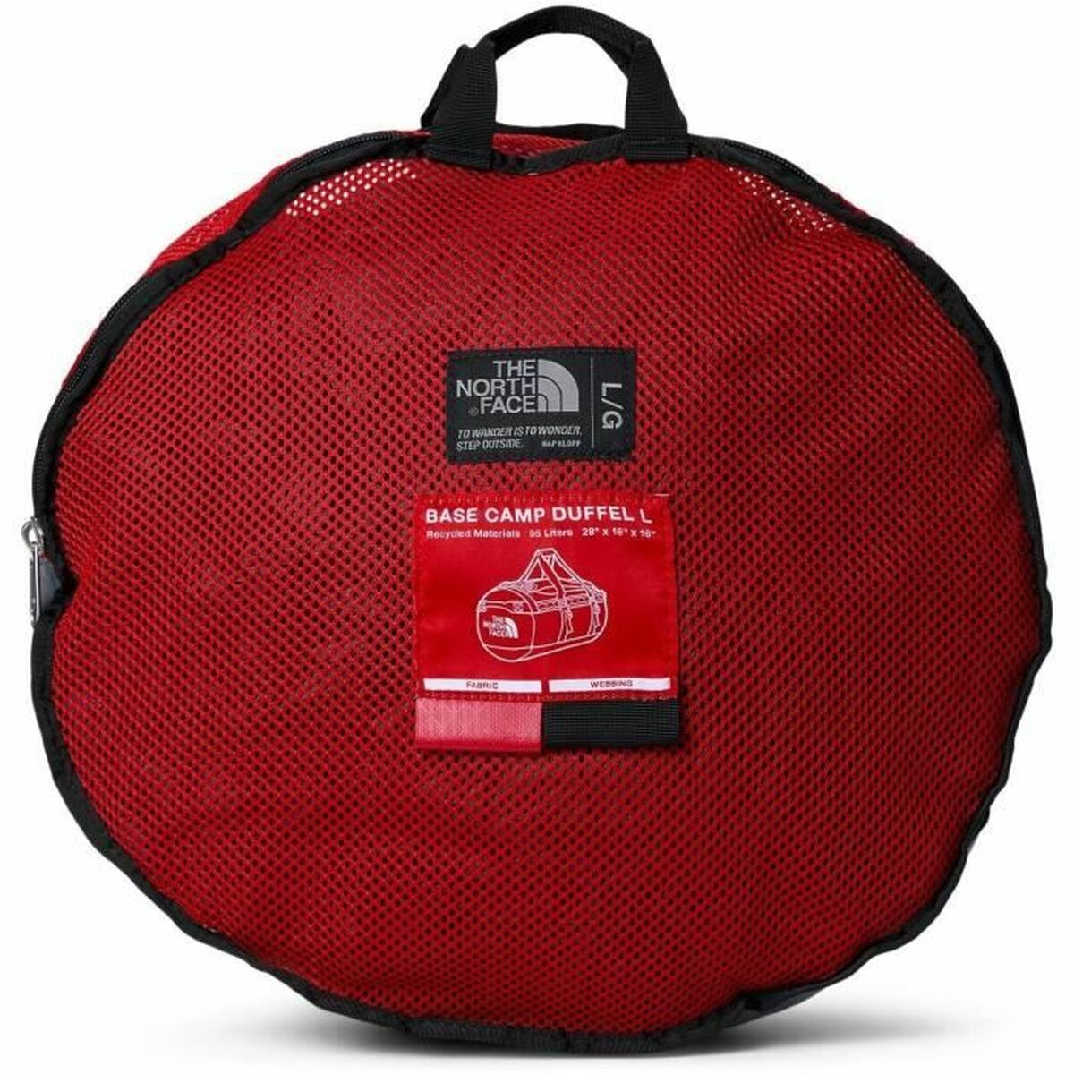 Gym Bag The North Face Base Camp Duffel Black - Urbantrek