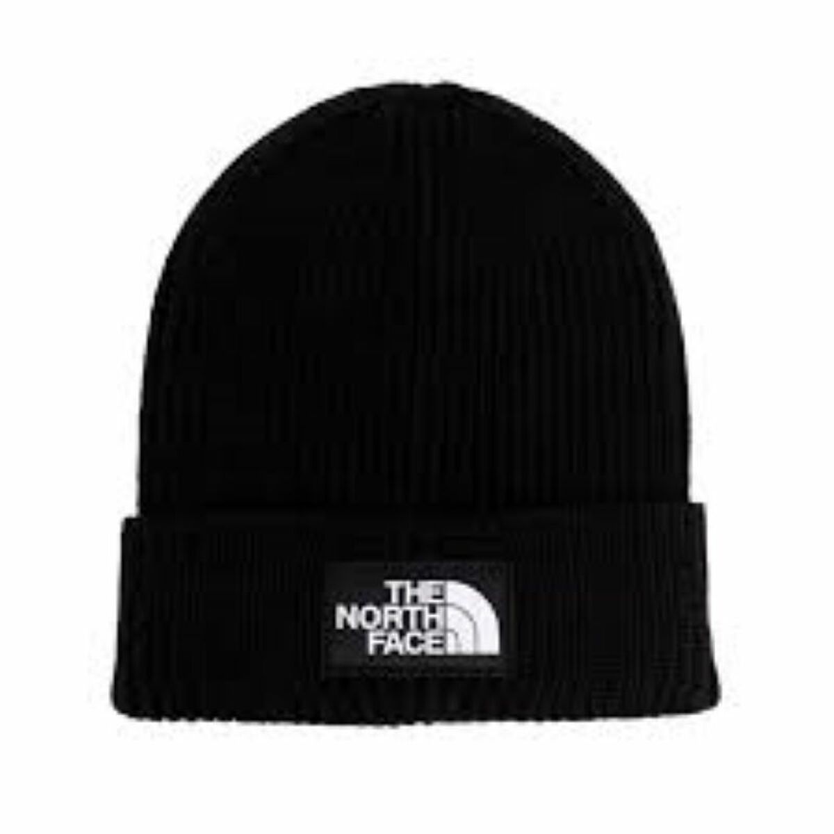 Hat The North Face Tnf Logo Box Cuffed Beanie NF0A3FJXJK31 Black - Urbantrek