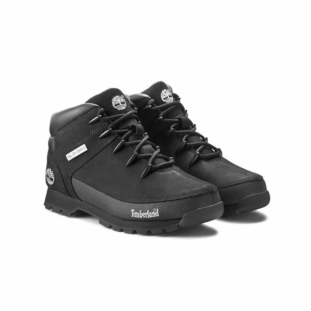 Ladies ankle boots Timberland Euro Sprint Mid Lace Up Boot Black - Urbantrek