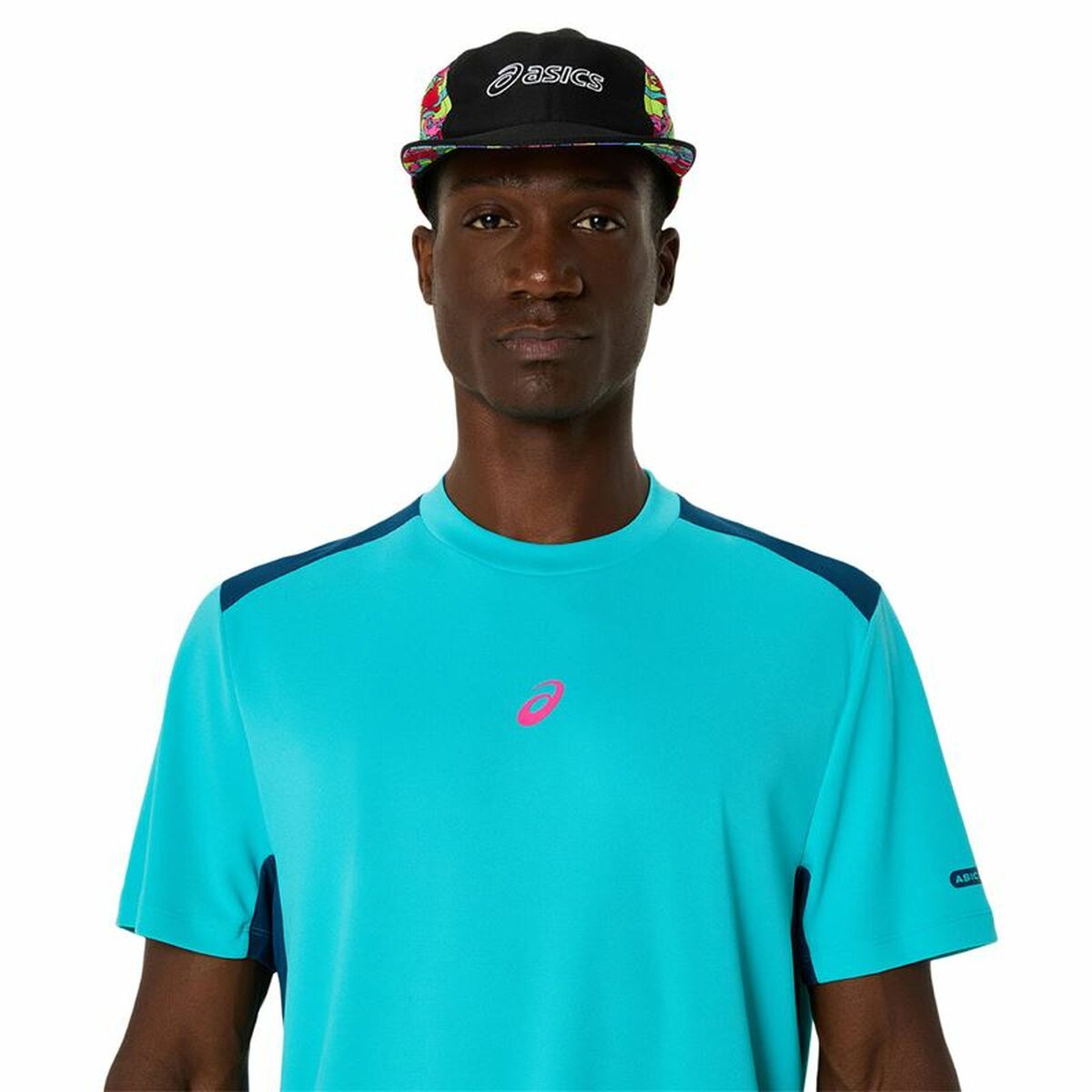 Men’s Short Sleeve T-Shirt Asics Padel Court Ss Top Blue Sky blue - Urbantrek