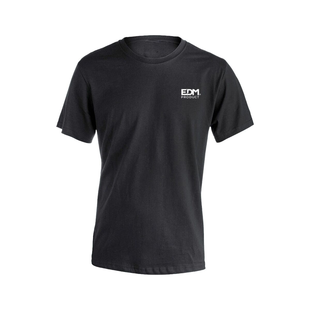 Men’s Short Sleeve T-Shirt EDM Black - Urbantrek