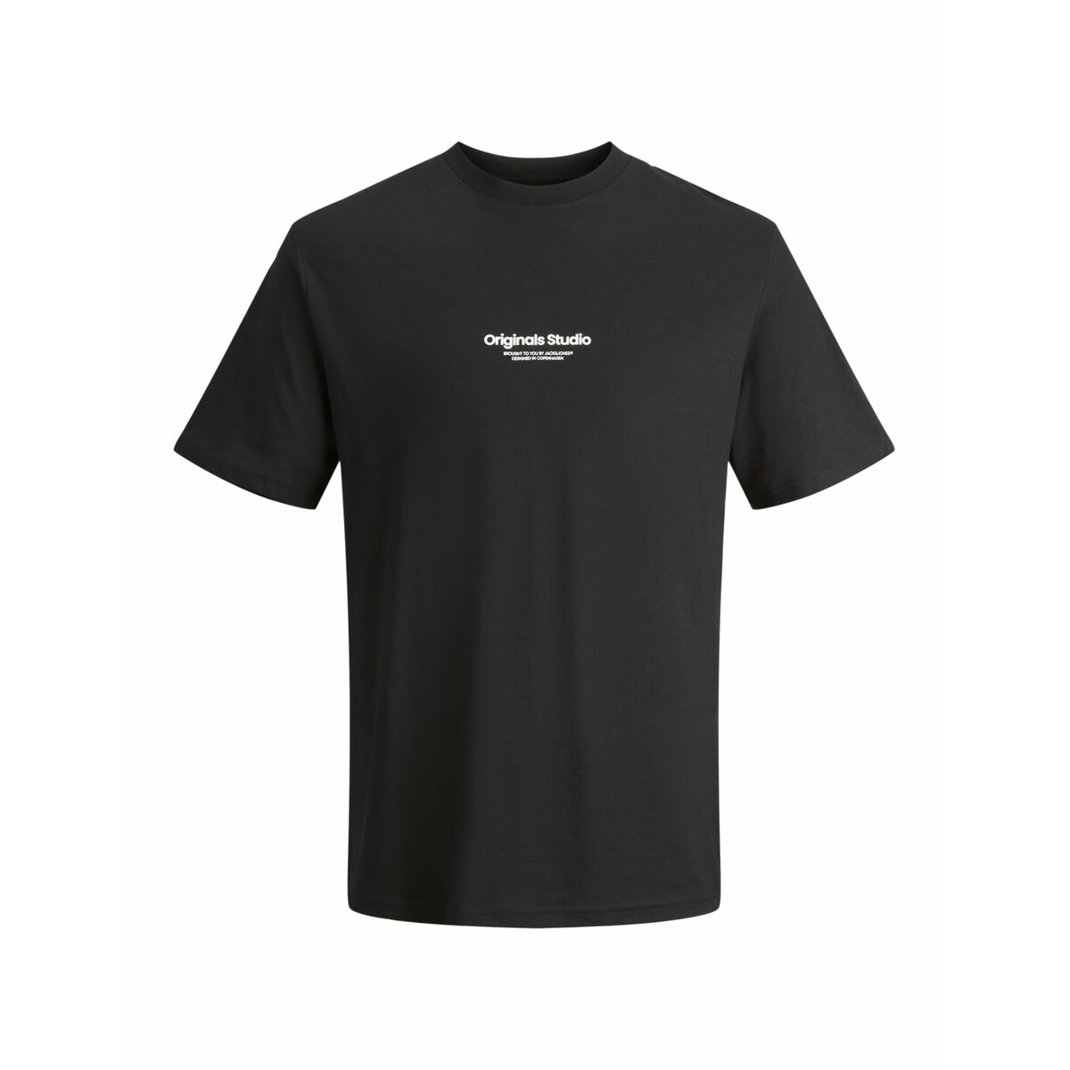 Men’s Short Sleeve T-Shirt Jack & Jones JORVESTERBRO TEE SS 12240121 Black - Urbantrek