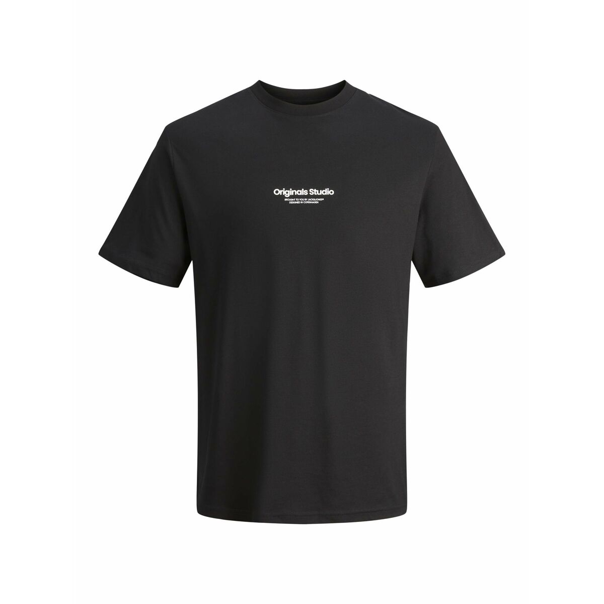 Men’s Short Sleeve T-Shirt Jack & Jones JORVESTERBRO TEE SS 12240121 Black - Urbantrek