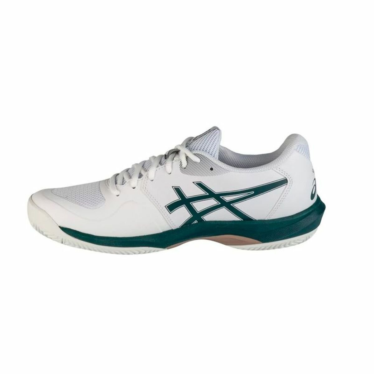 Men's Tennis Shoes Asics Game Ff Clay/Oc White Olive - Urbantrek