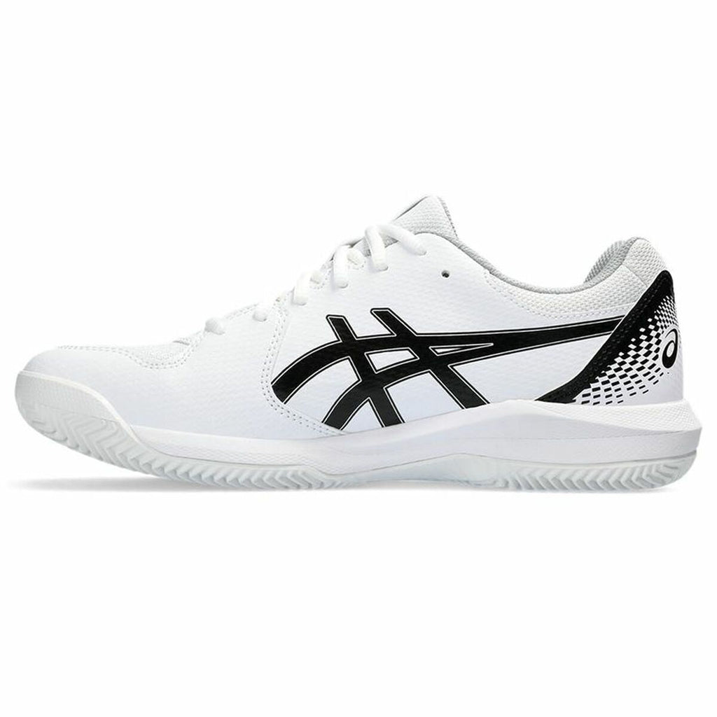 Men's Tennis Shoes Asics Gel - Dedicate 8 Clay White - Urbantrek