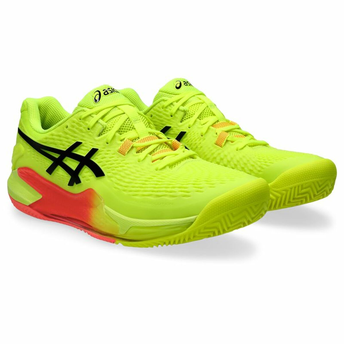 Men's Tennis Shoes Asics Gel - Resolution 9 Clay Paris Yellow - Urbantrek