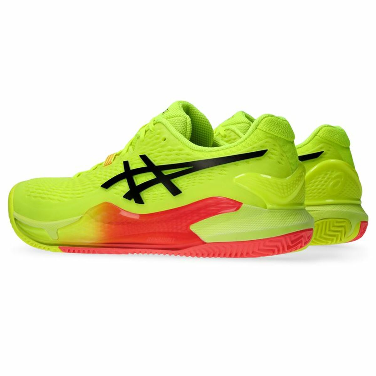 Men's Tennis Shoes Asics Gel - Resolution 9 Clay Paris Yellow - Urbantrek