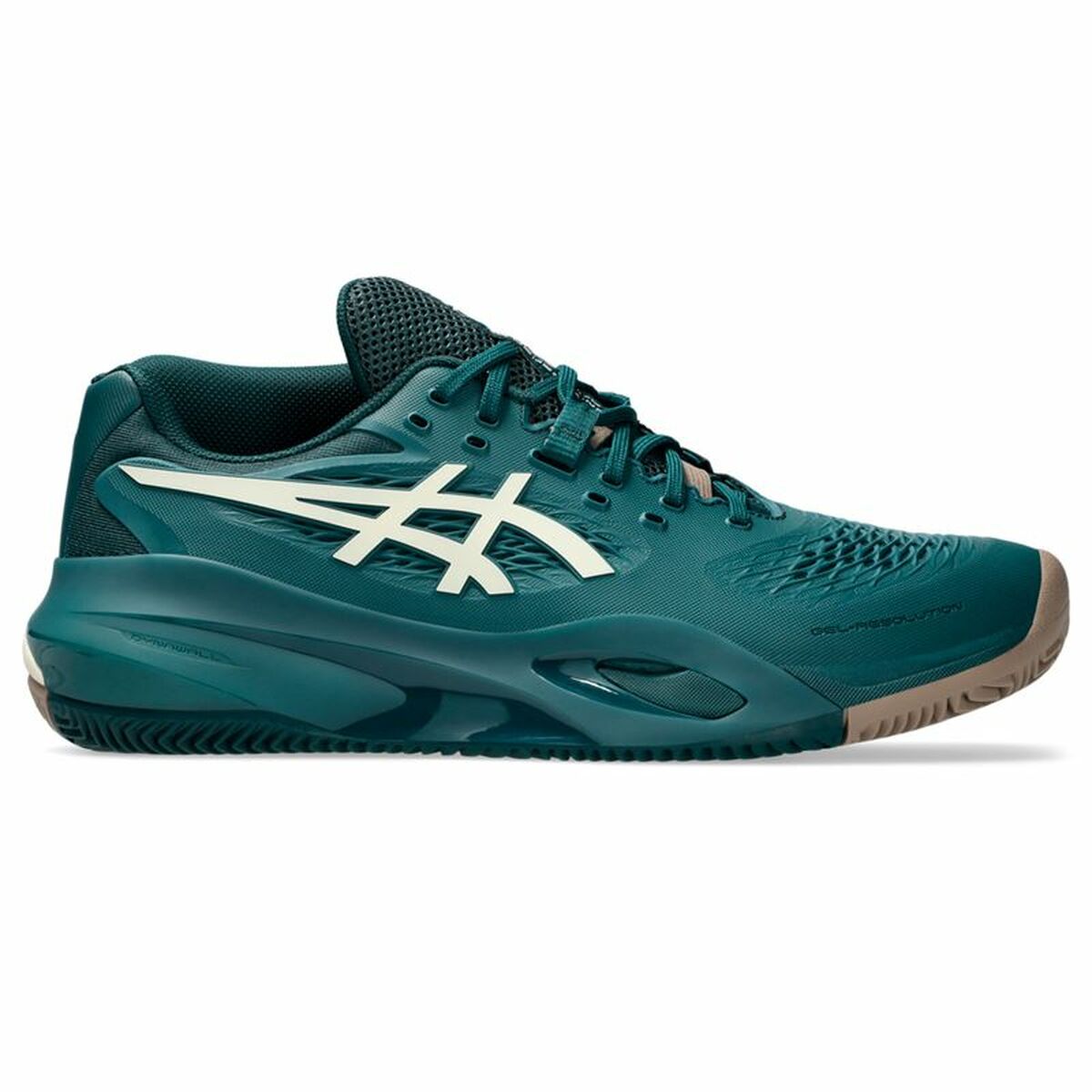 Men's Tennis Shoes Asics Gel - Resolution X Clay Turquoise - Urbantrek