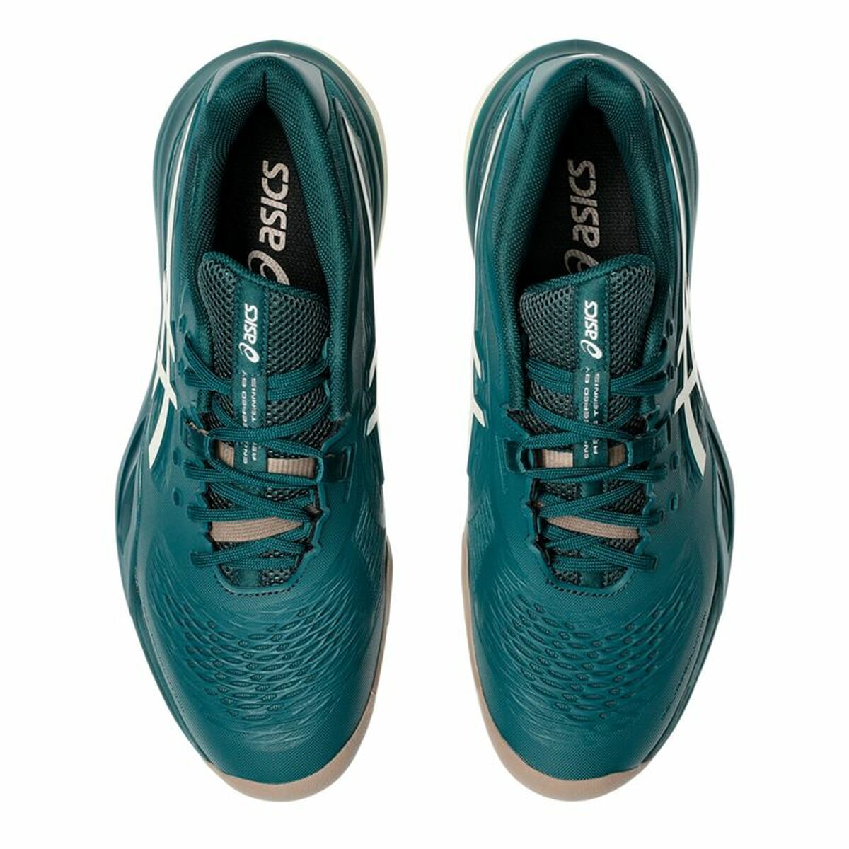 Men's Tennis Shoes Asics Gel - Resolution X Clay Turquoise - Urbantrek