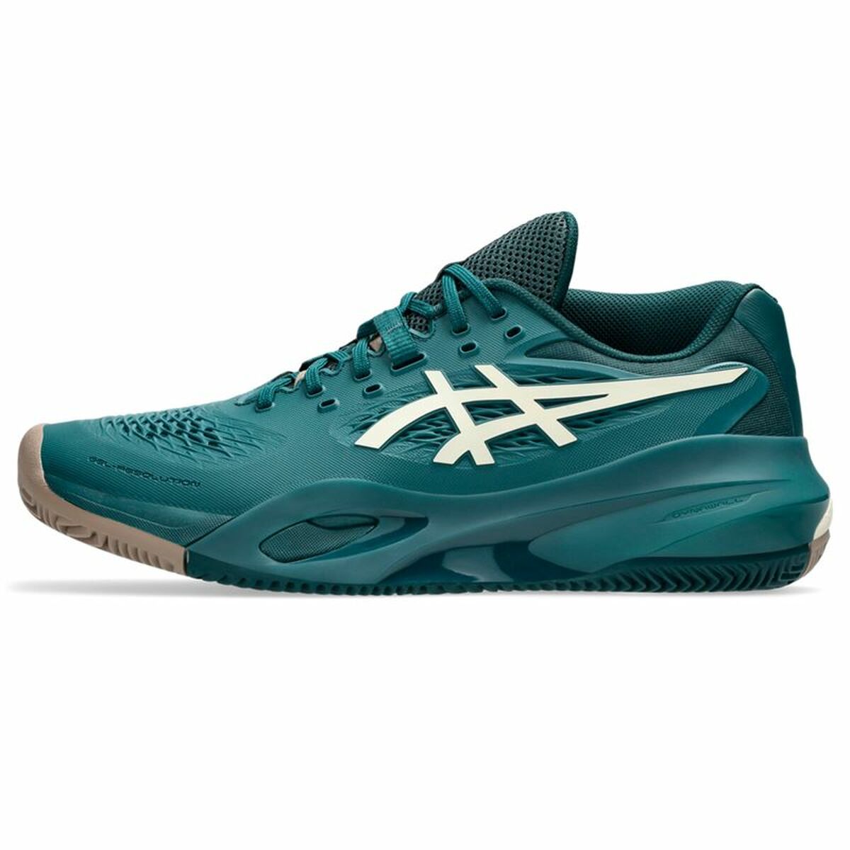 Men's Tennis Shoes Asics Gel - Resolution X Clay Turquoise - Urbantrek