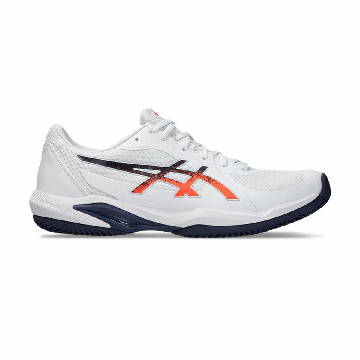 Men's Tennis Shoes Asics Solution Swift Ff 2 Clay White - Urbantrek