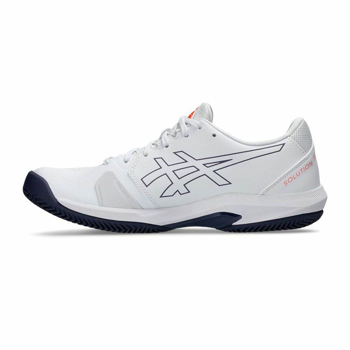 Men's Tennis Shoes Asics Solution Swift Ff 2 Clay White - Urbantrek