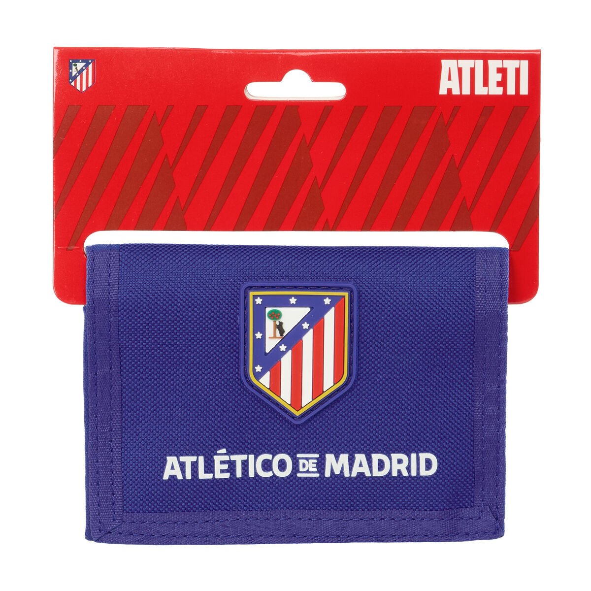 Purse Atlético Madrid Blue White Red 12,5 x 9,5 x 1 cm - Urbantrek