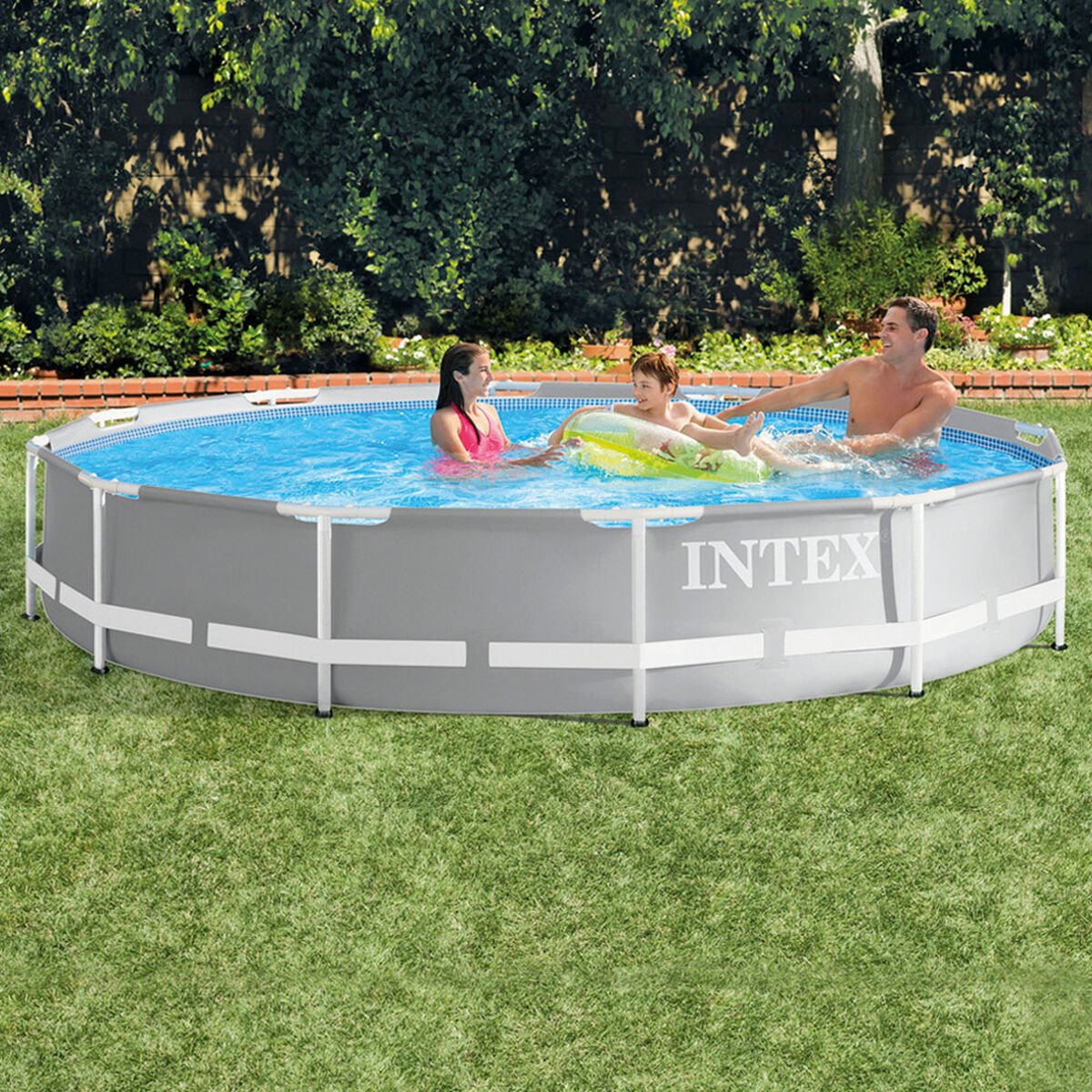 Removable pool Intex 26710NP 366 x 76 x 366 cm 6503 L - Urbantrek